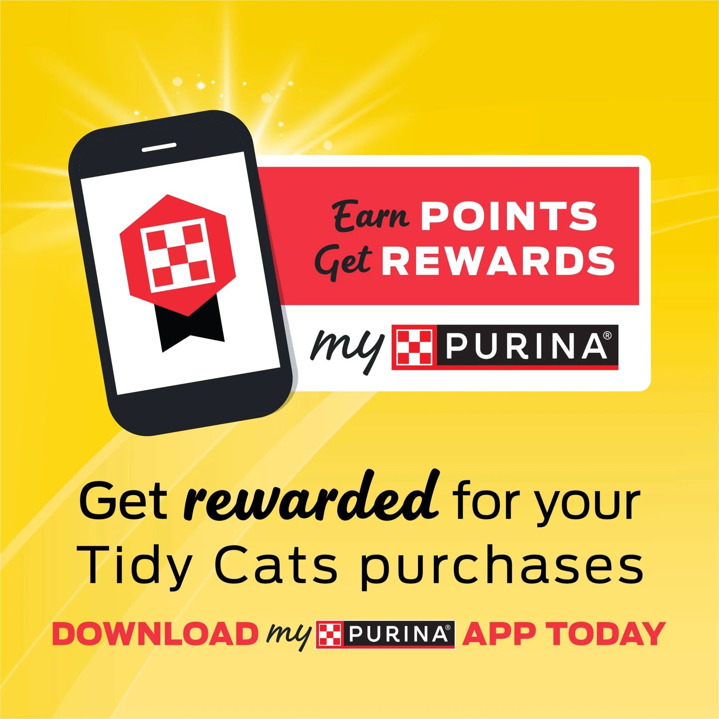 Purina Tidy Feet Low Tracking Cat Litter, Clean Linen Scent, 20 Lb Jug