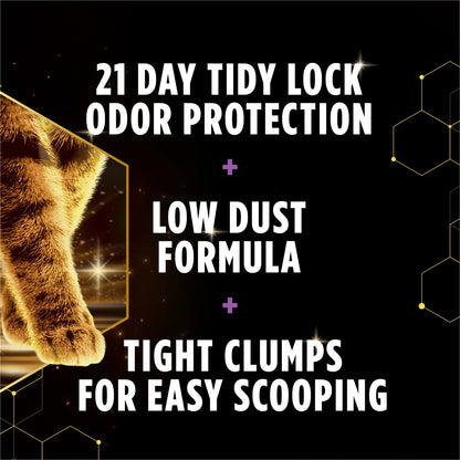 Purina  Tidy Feet Low Tracking Cat Litter, Clean Linen Scent, 20 Lb Jug