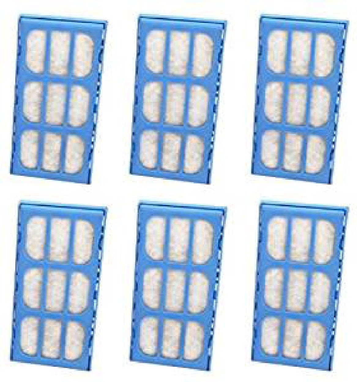 Replacement Water Filter Cartridges for Cat Mate & Dog Mate Fountains, Pack of 6